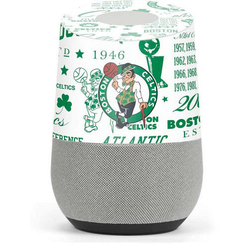 NBA Boston Celtics Historic Blast Google Home Skin